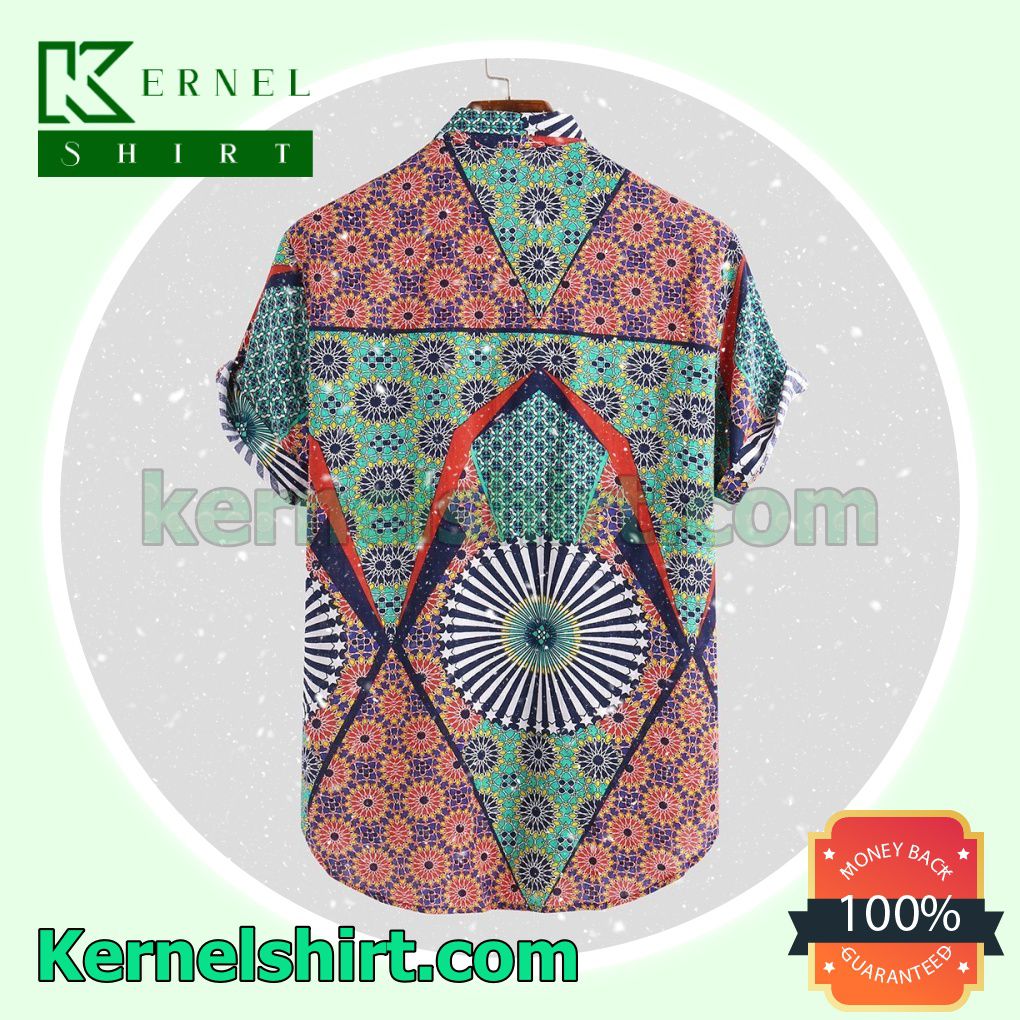 Mandala Bohemian Pattern Beach Shirts