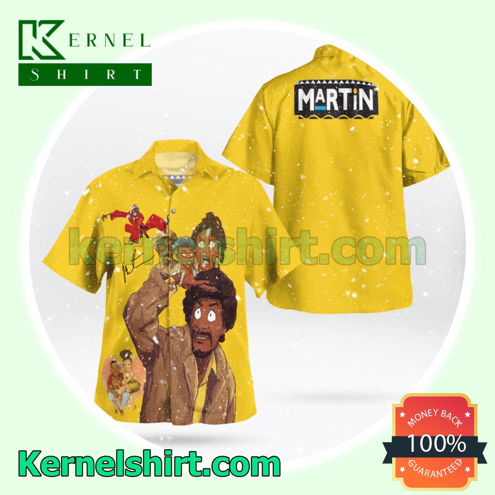 Martin Tv Series Yellow Beach Shirts