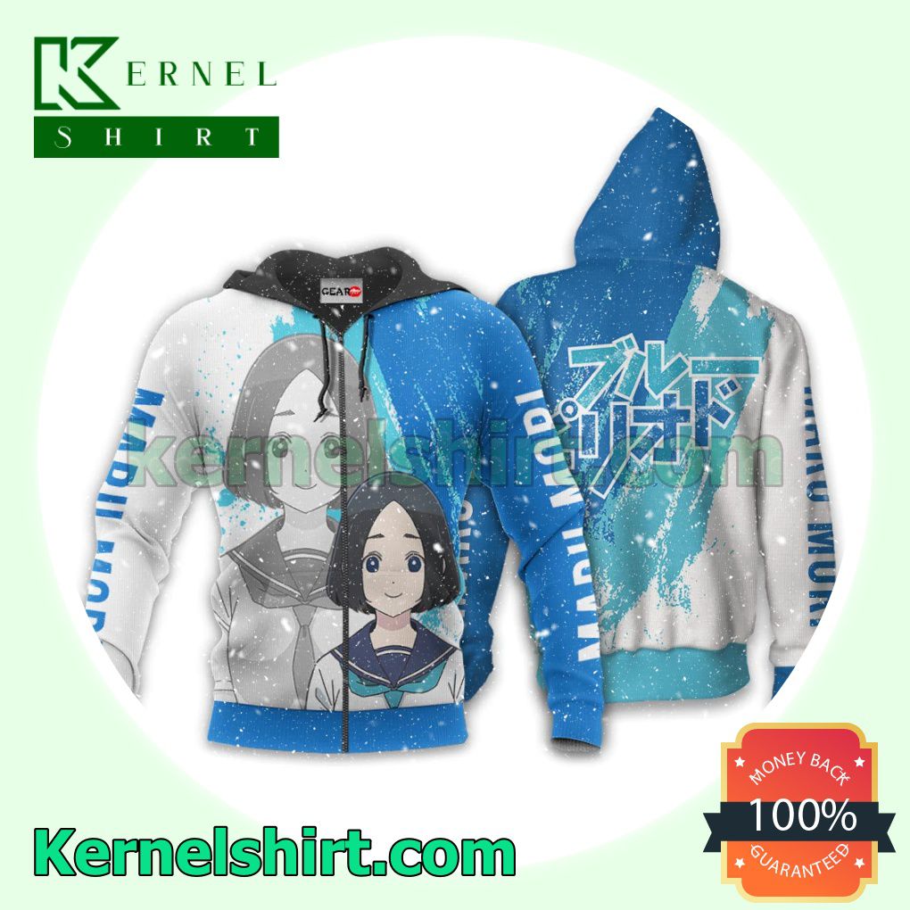 Maru Mori Anime Blue Period Fans Gift Hoodie Sweatshirt Button Down Shirts