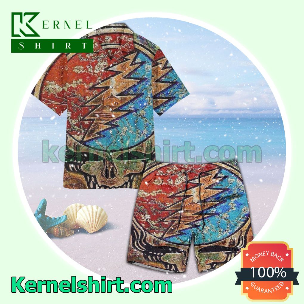 Marvelous Grateful Dead Unisex Aloha Beach Hawaiian Shirt
