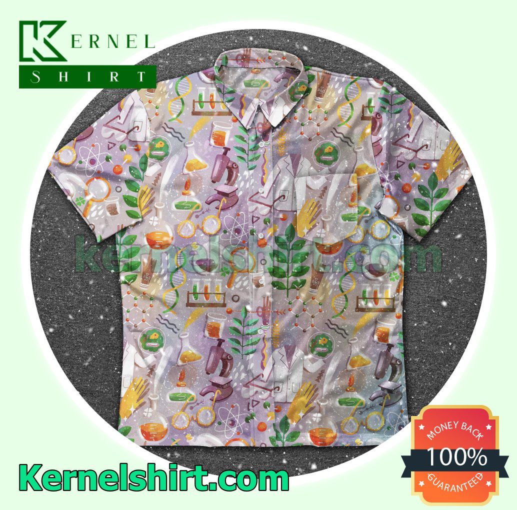 Medical Pattern Beach Shirts