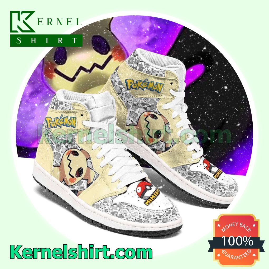 Mimikyu Anime Pokemon Nike Air Jordan 1 Shoes Sneakers