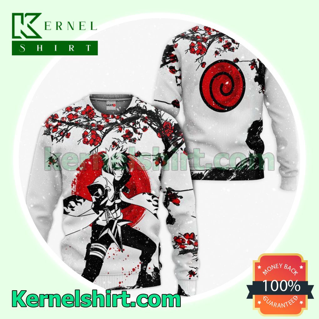 US Shop Minato Namikaze Japan Style Custom Naruto Anime Fans Gift Hoodie Sweatshirt Button Down Shirts