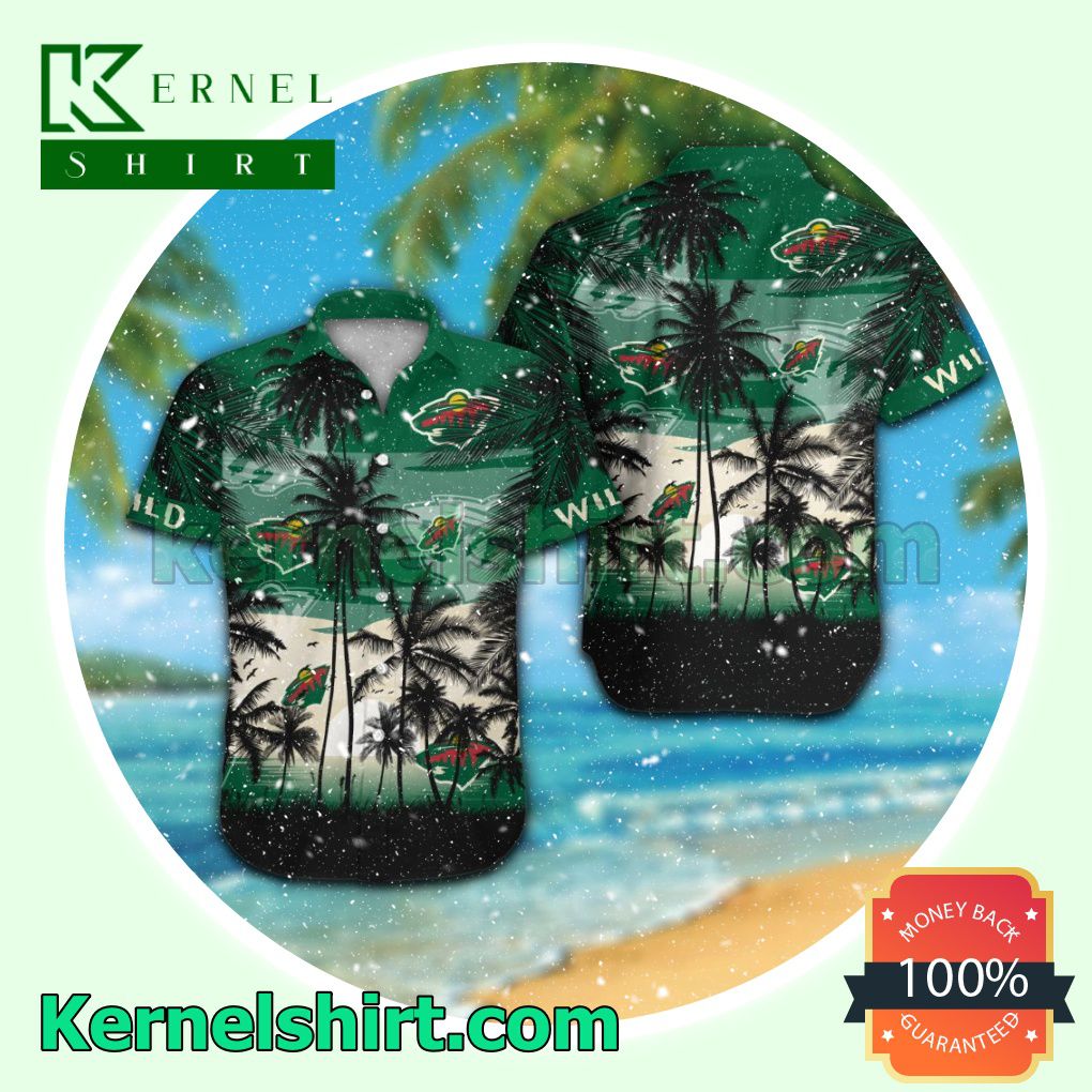 Minnesota Wild Summer Hawaiian Shirt