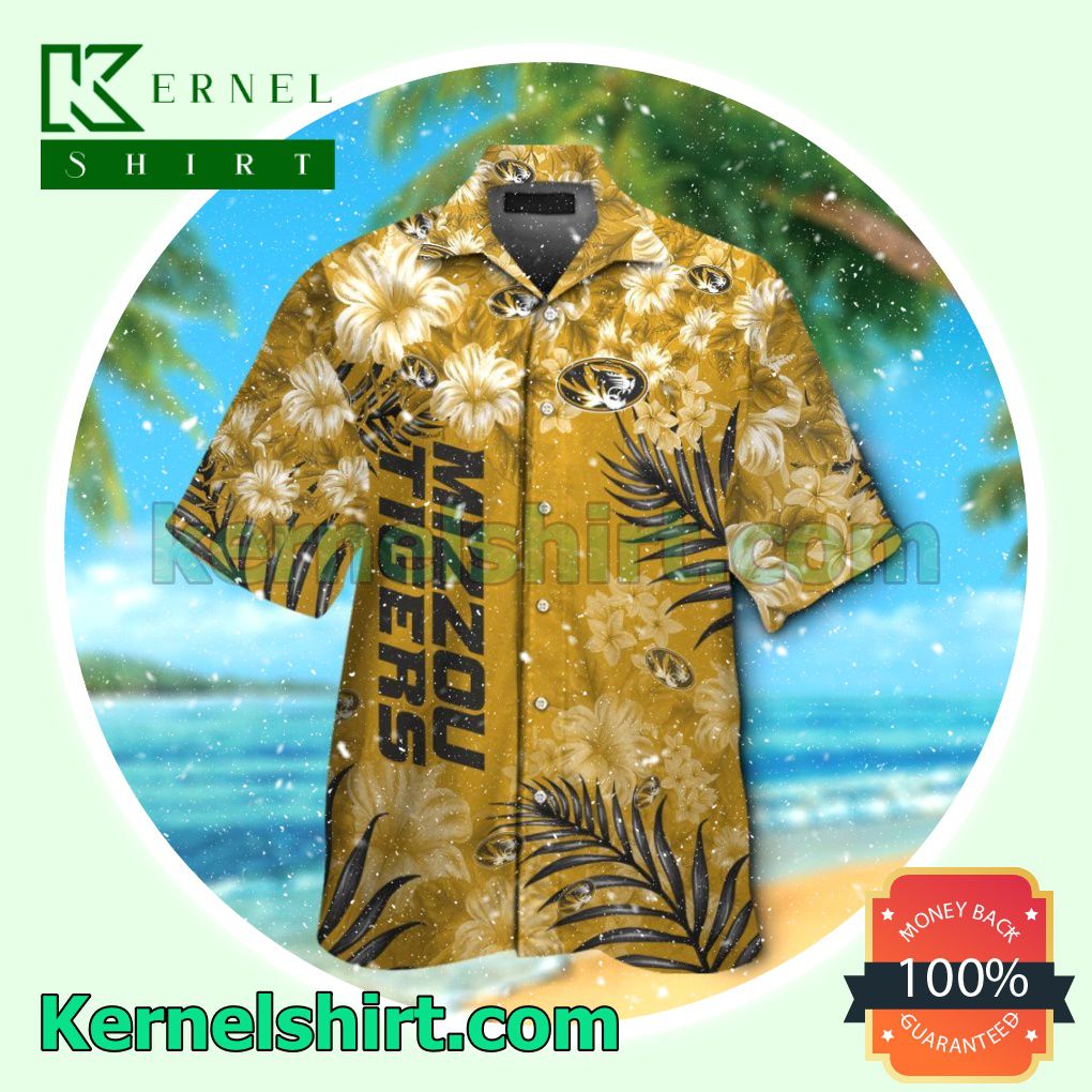 Missouri Tigers Summer Hawaiian Shirt