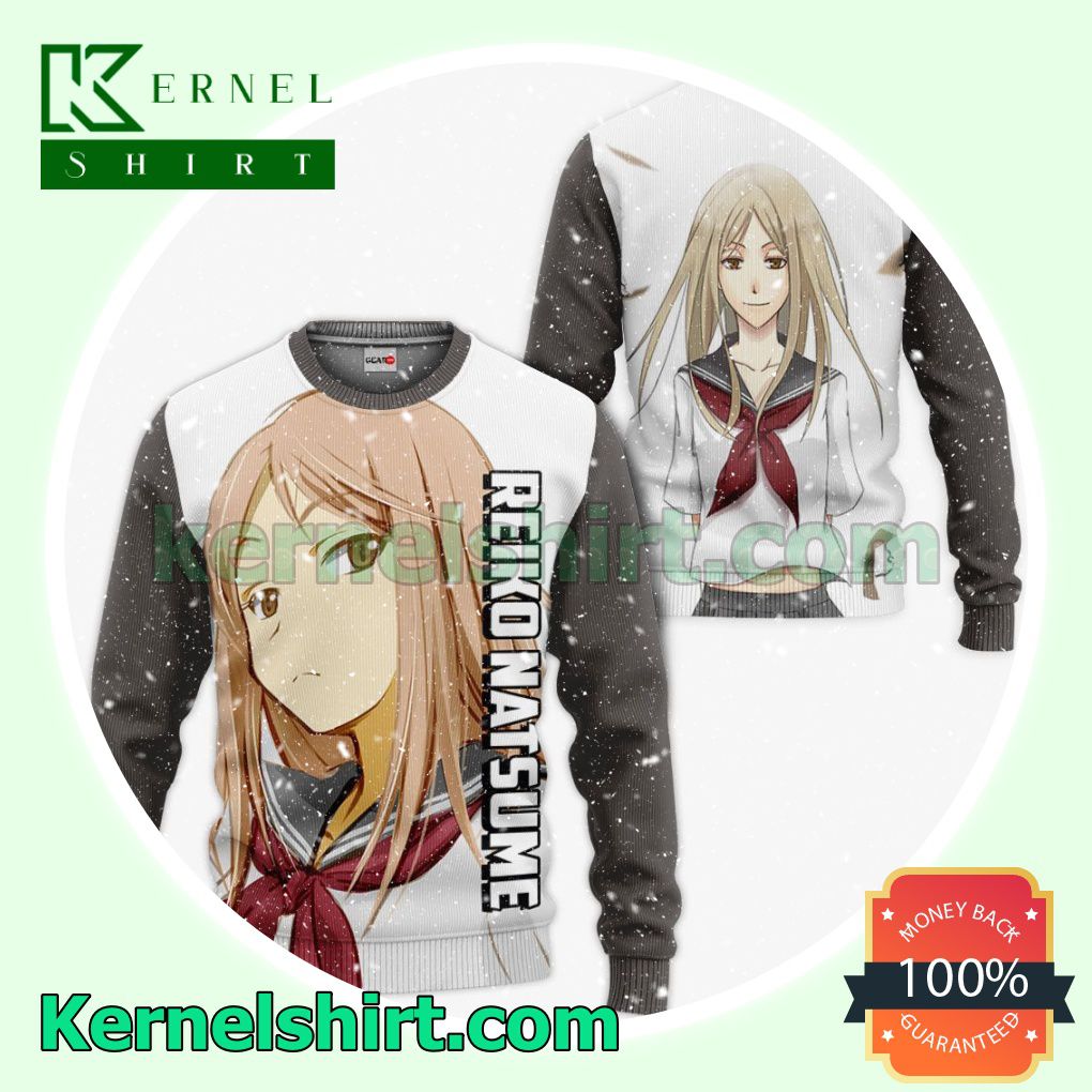 Discount Natsume Yuujinchou Reiko Natsume Anime Fans Gift Hoodie Sweatshirt Button Down Shirts