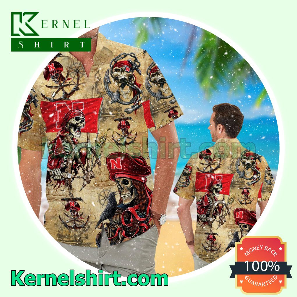 Nebraska Cornhuskers Pirates Summer Hawaiian Shirt