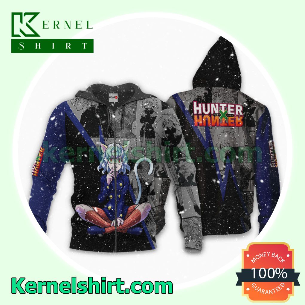  Neferpitou Hunter x Hunter Anime Manga Fans Gift Hoodie Sweatshirt Button Down Shirts