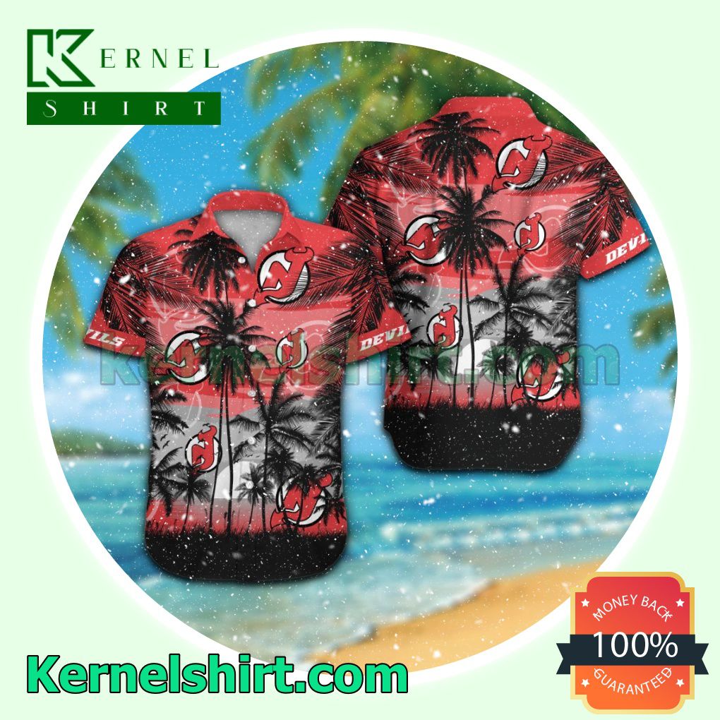 New Jersey Devils Summer Hawaiian Shirt