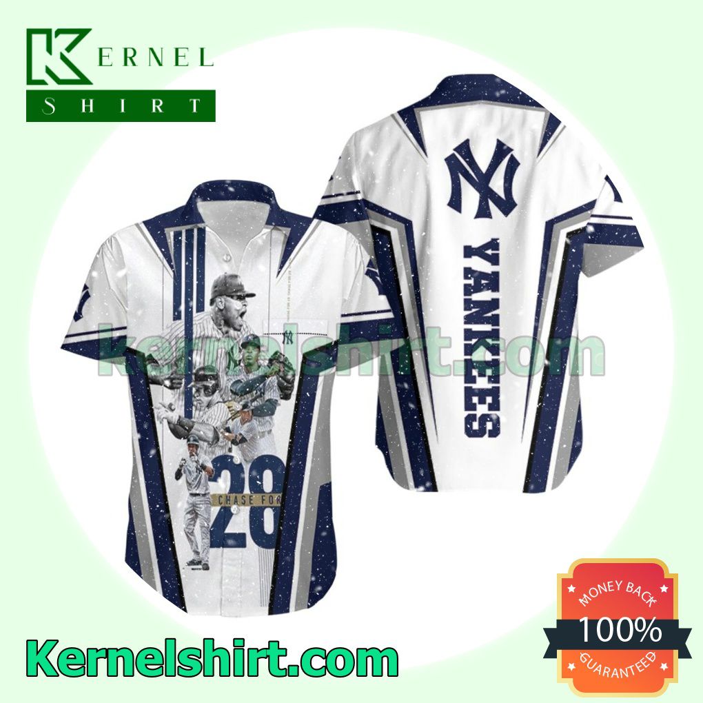 New York Yankees Great Team Chase For 28 Beach Shirt