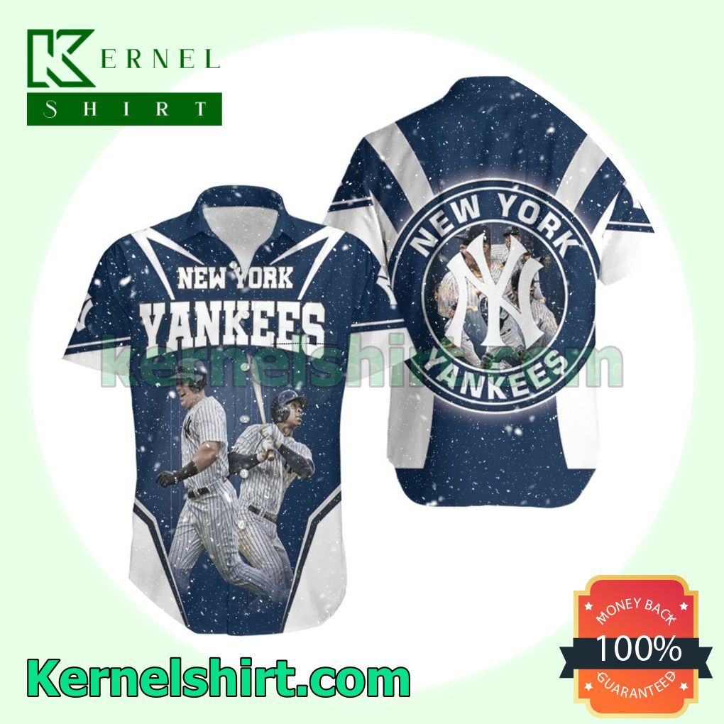 New York Yankees Luke Voit And Didi Gregorius Achievements Beach Shirt