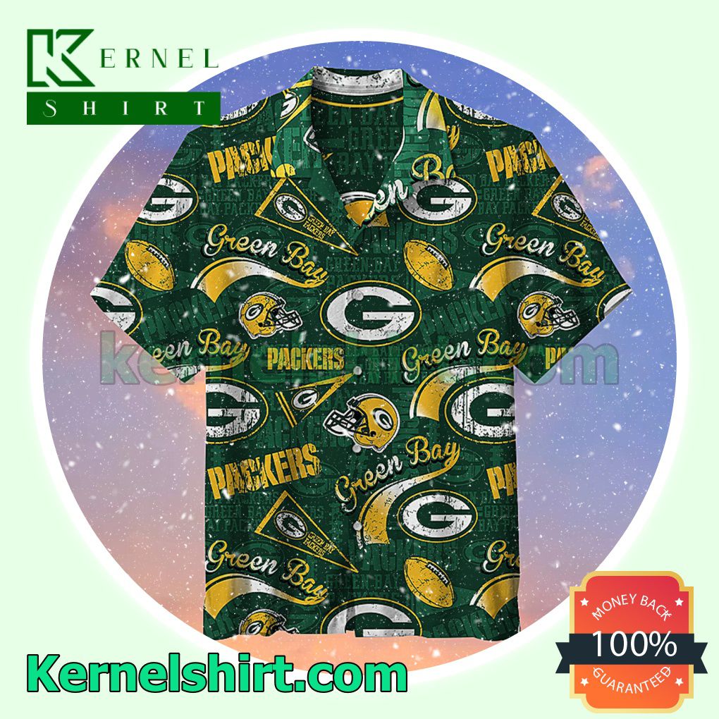 Nfl Green Bay Packers Gift For Fans Beach Shirt