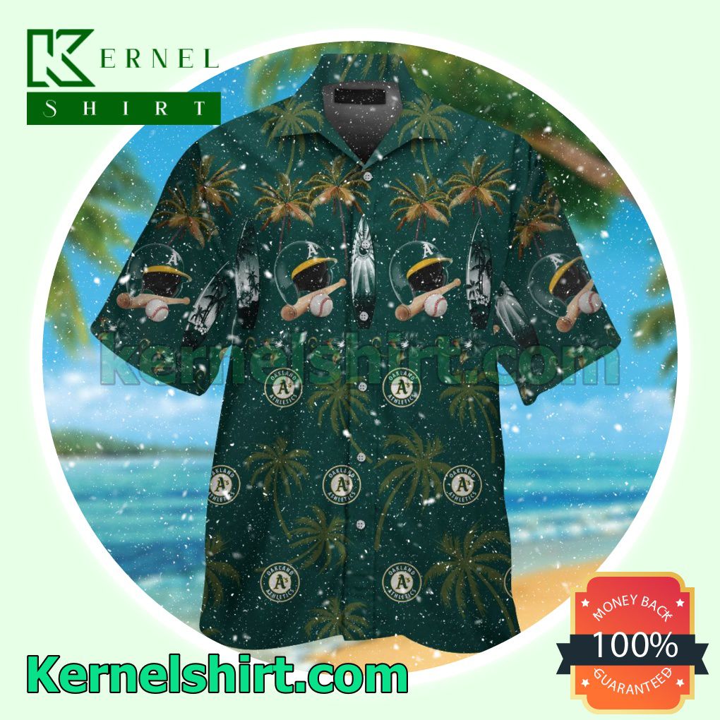 Oakland Athletics Summer Hawaiian Shirt