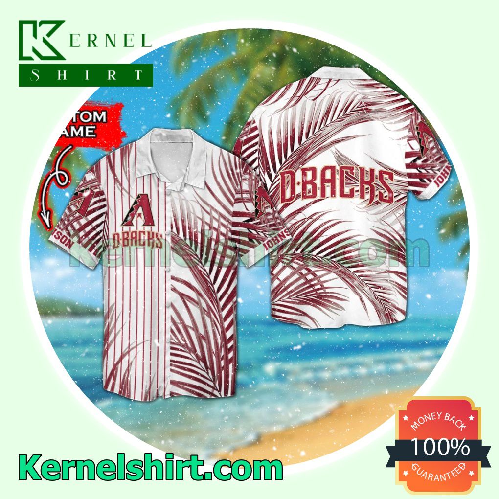 Personalized Arizona Diamondbacks Summer Hawaiian Shirt