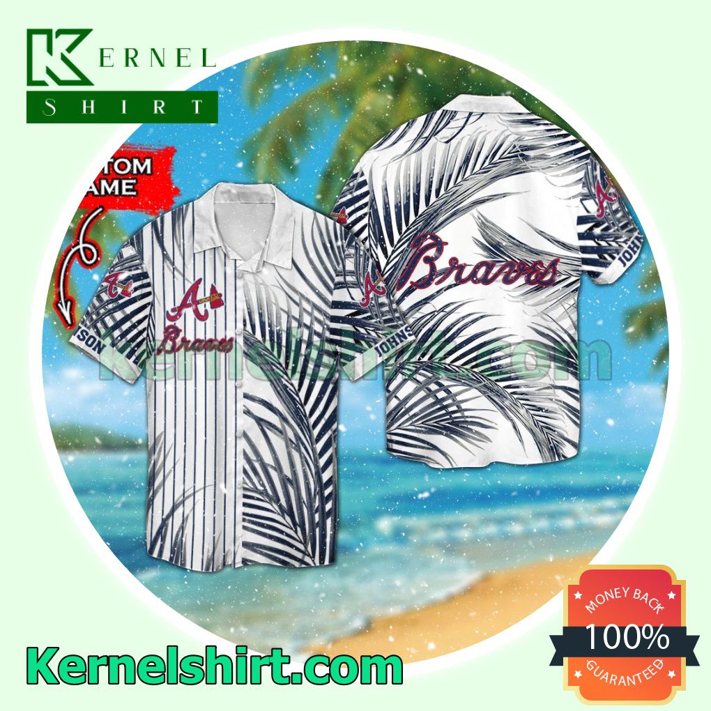 Personalized Atlanta Braves Summer Hawaiian Shirt