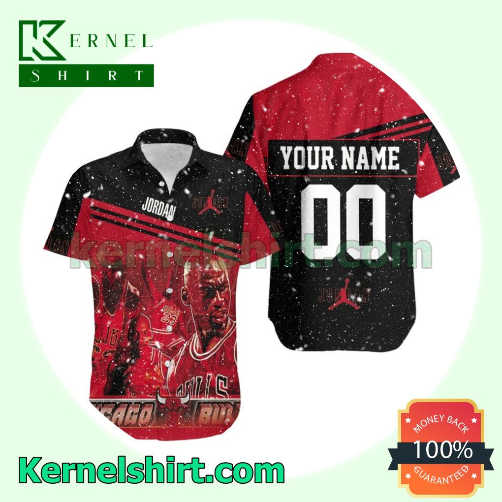 Personalized Chicago Bulls Michael Jordan 23 Beach Shirt