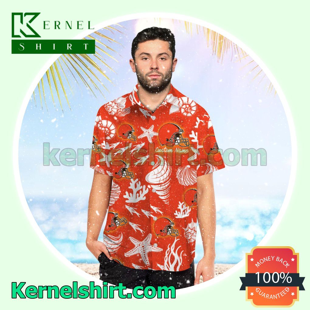 Personalized Cleveland Browns Summer Hawaiian Shirt