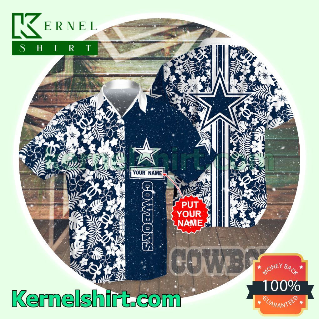 Personalized Dallas Cowboys Summer Hawaiian Shirt