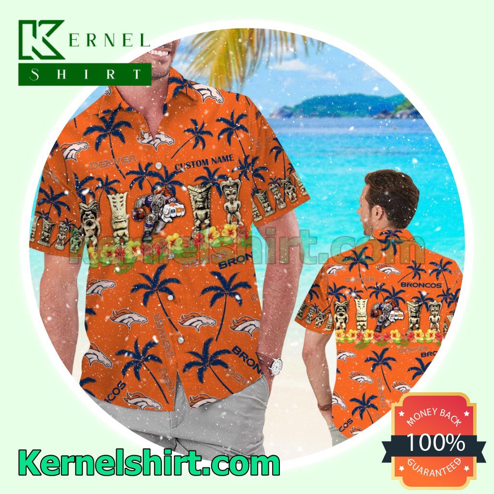 Personalized Denver Broncos Summer Hawaiian Shirt