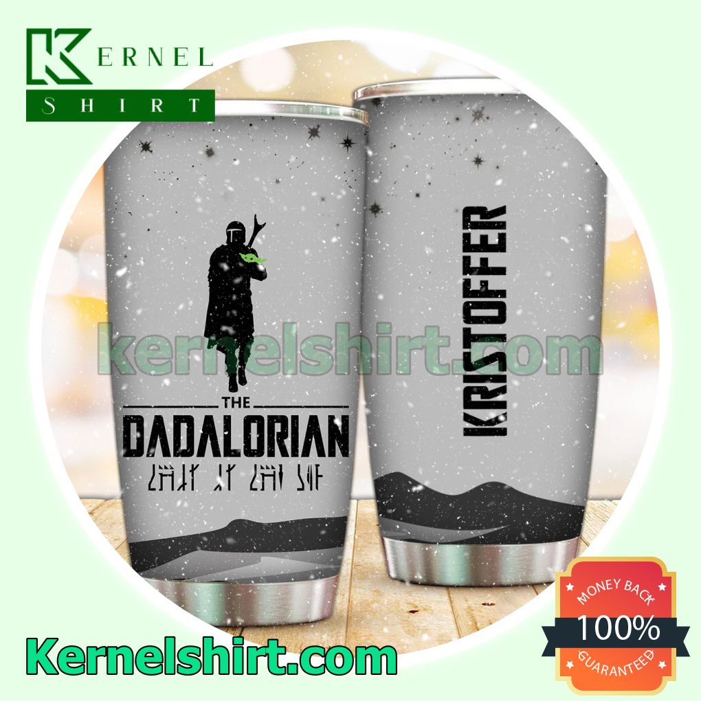 Personalized Galactic Father The Daddlorian Sublimation Tumbler