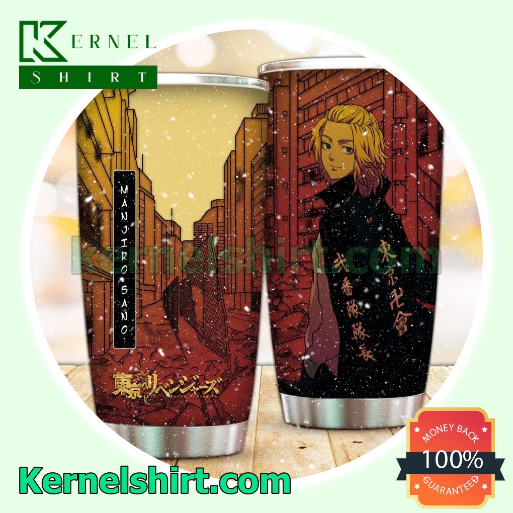 Personalized Gangster Mikey Tokyo Revengers Sublimation Tumbler a