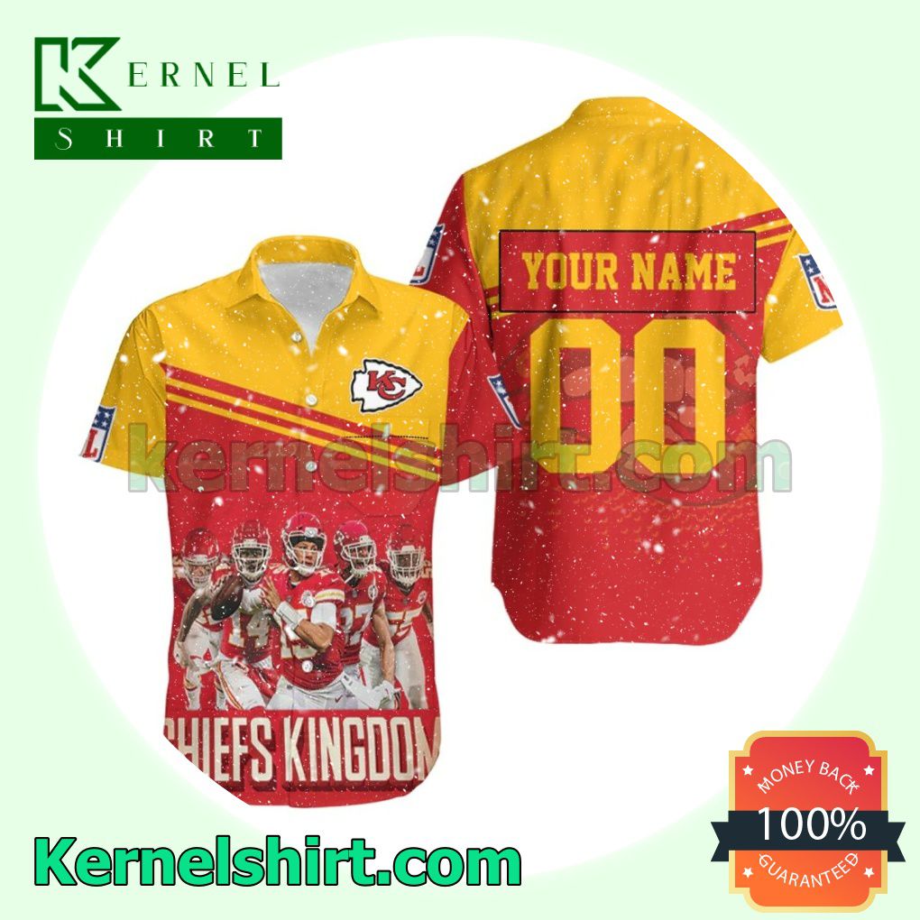 Unique Personalized Kansas City Chiefs Kingdom Beach Shirt