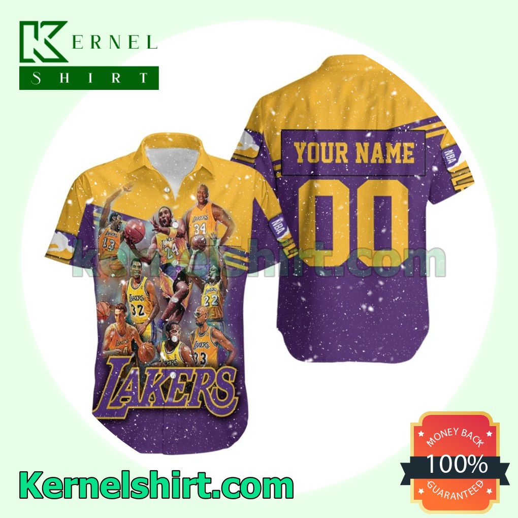 Buy In US Personalized Legend Of Los Angeles Lakers Western Conference Nba Beach Shirt
