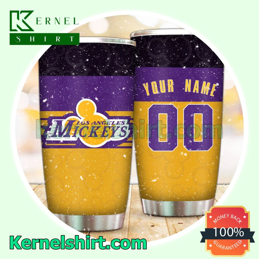 Personalized Los Angeles Mickeys Sublimation Tumbler