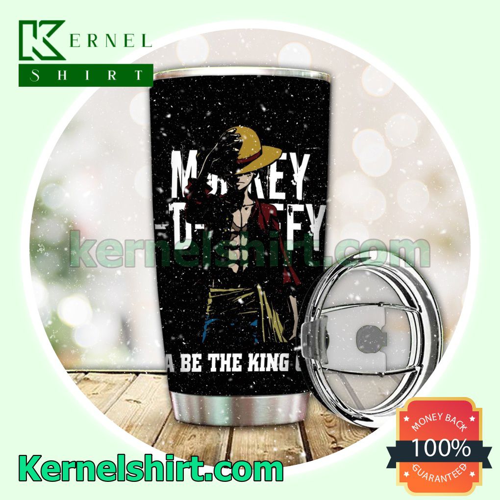 Personalized Monkey D. Luffy Gonna Be The King Of The Pirates Sublimation Tumbler a
