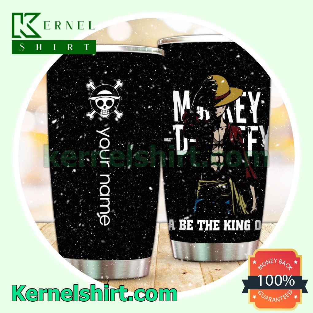Personalized Monkey D. Luffy Gonna Be The King Of The Pirates Sublimation Tumbler