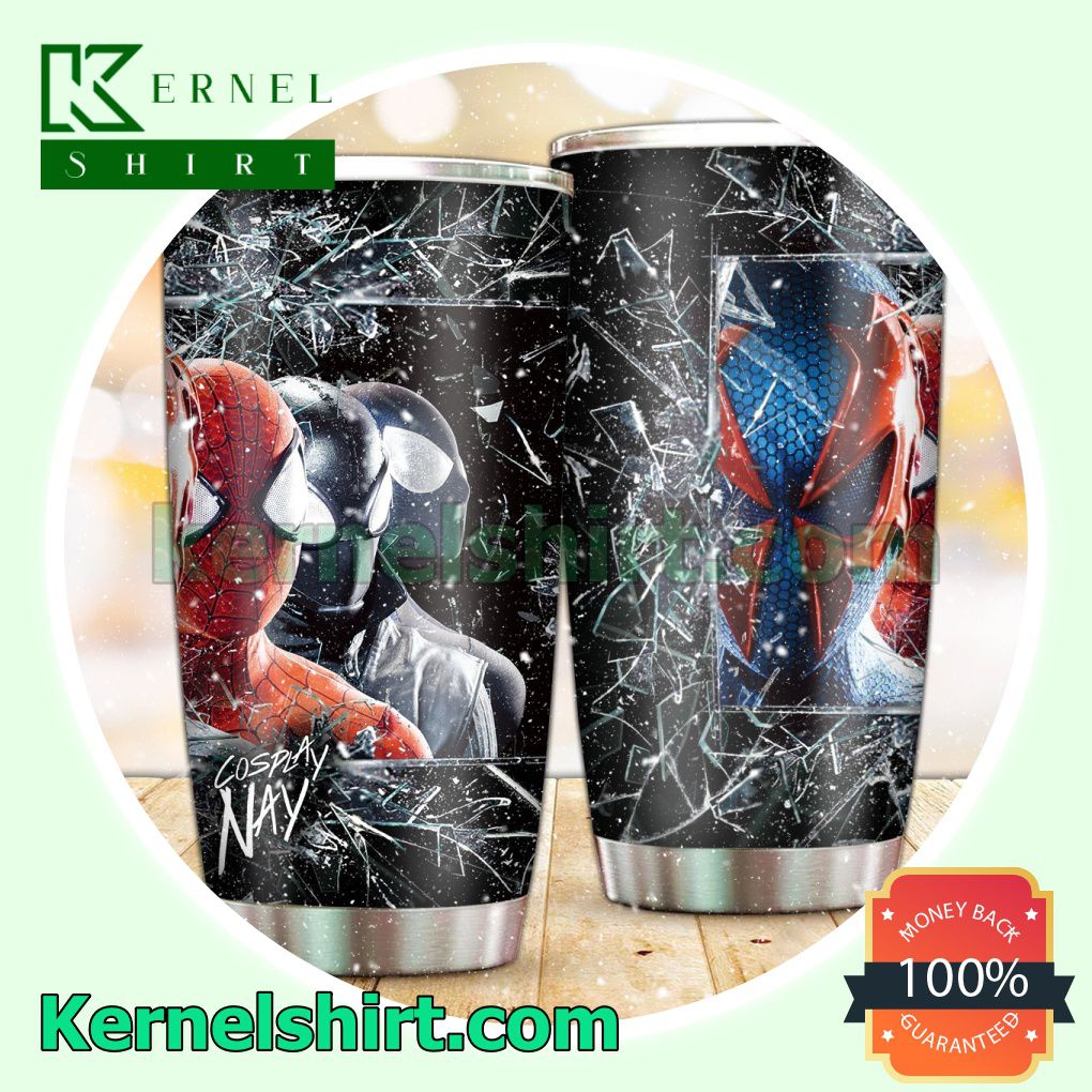 Personalized Multiverse Spider-man - Signed Sublimation Tumbler