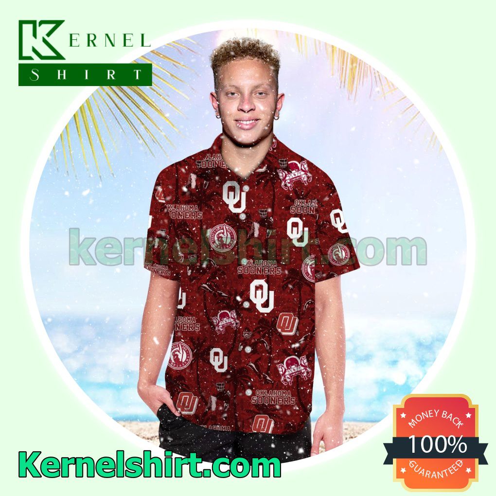 Personalized Oklahoma Sooners Coconut Summer Hawaiian Shirt
