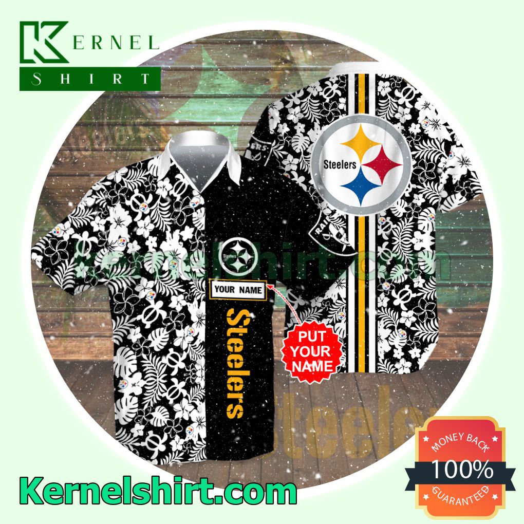 Personalized Pittsburgh Steelers Summer Hawaiian Shirt