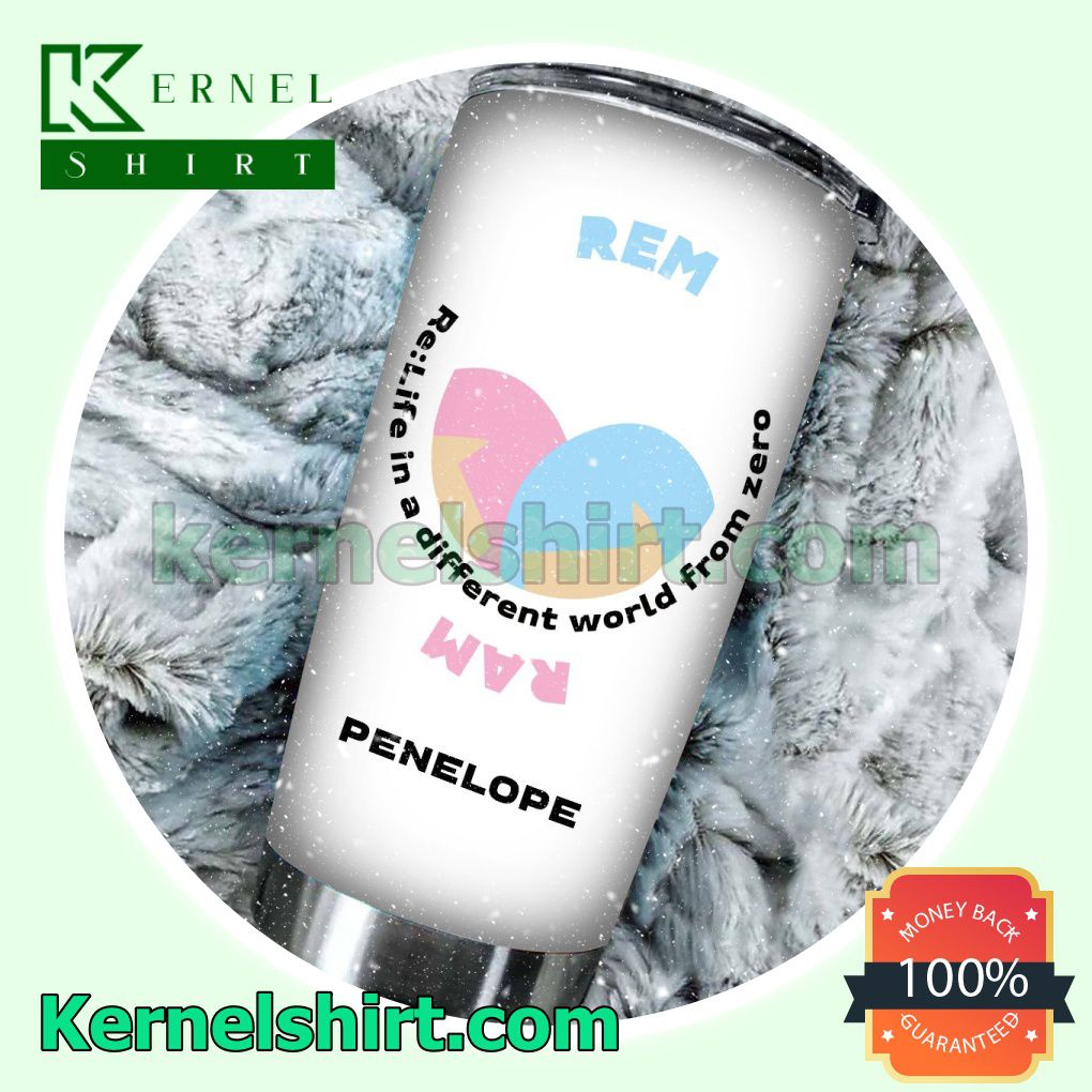 Personalized Re Life In A Different World From Zero Sublimation Tumbler a