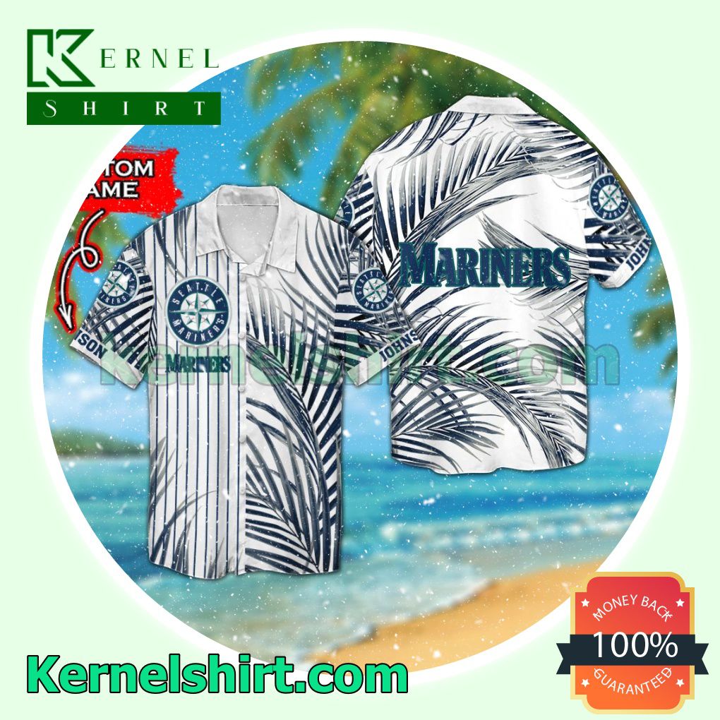 Personalized Seattle Mariners Summer Hawaiian Shirt