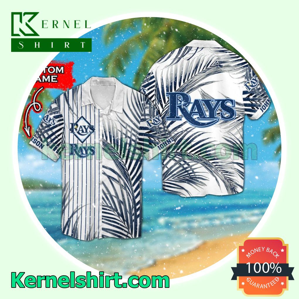Personalized Tampa Bay Rays Summer Hawaiian Shirt