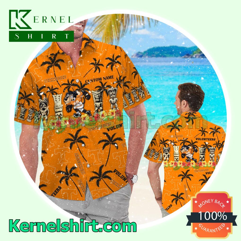 Personalized Tennessee Volunteers Summer Hawaiian Shirt