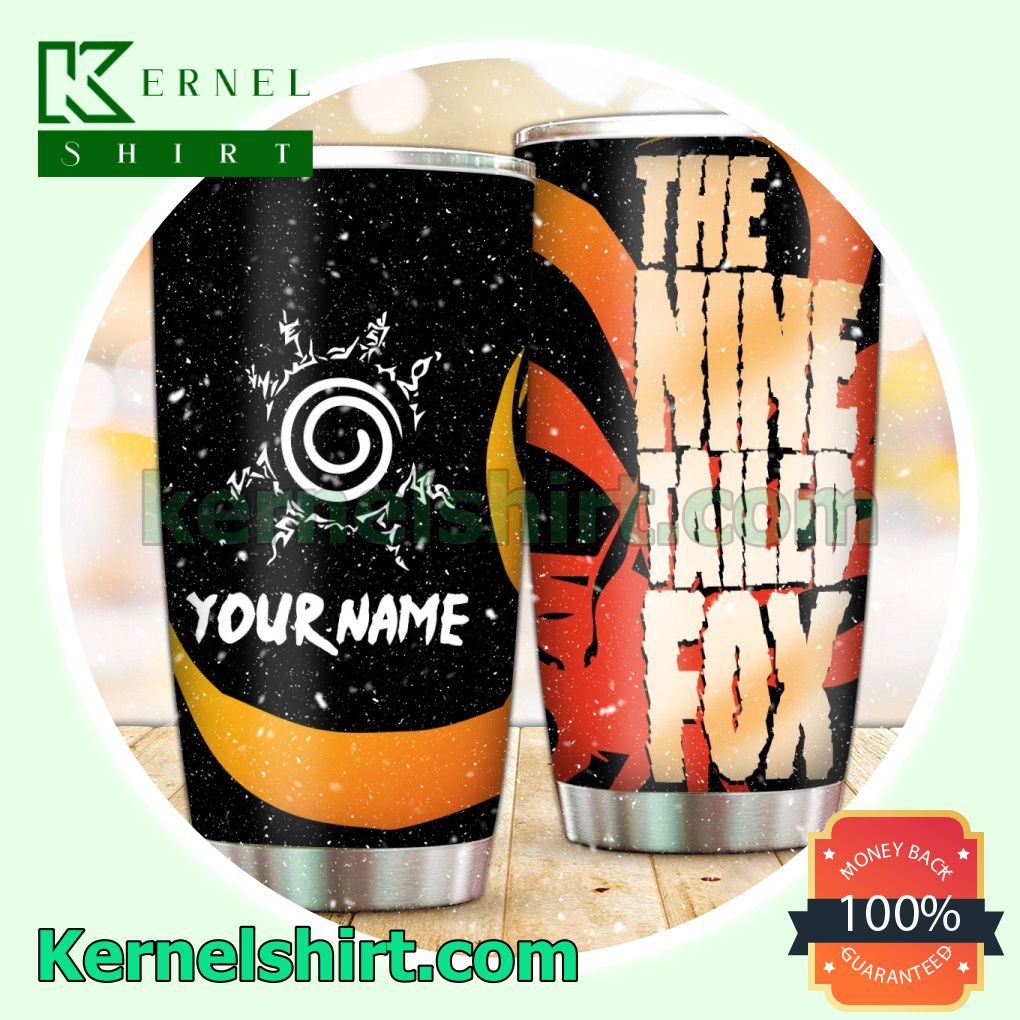 Personalized The Nine Tailed Fox Sublimation Tumbler