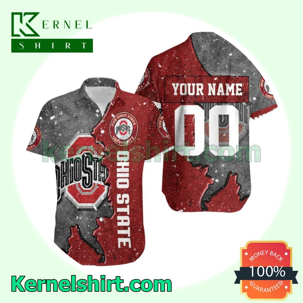 Check out Personalized The Ohio State Buckeyes University Beach Shirt