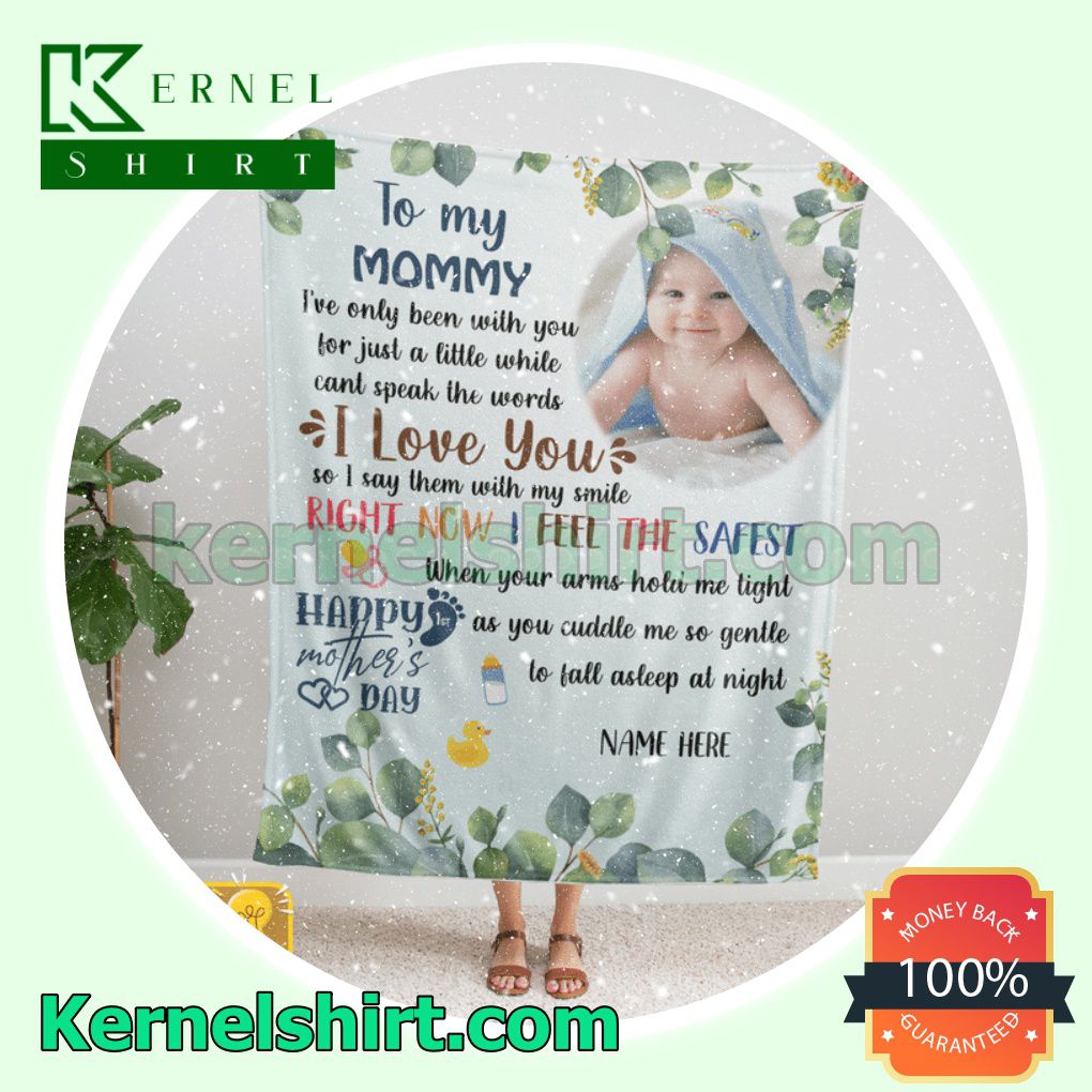 Personalized To My Mommy Happy Mother's Day Custom Blanket