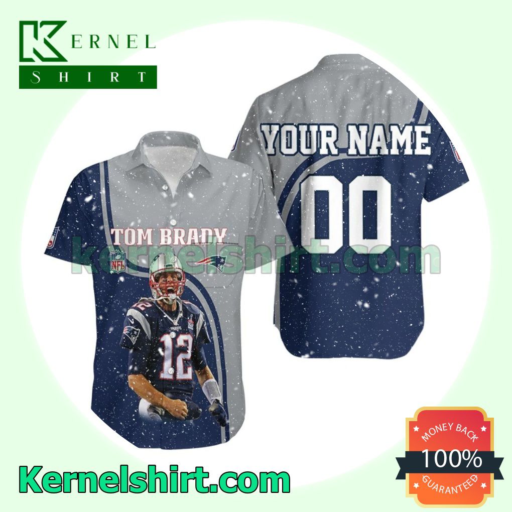 Us Store Personalized Tom Brady 12 New England Patriots Highlight Career Beach Shirt