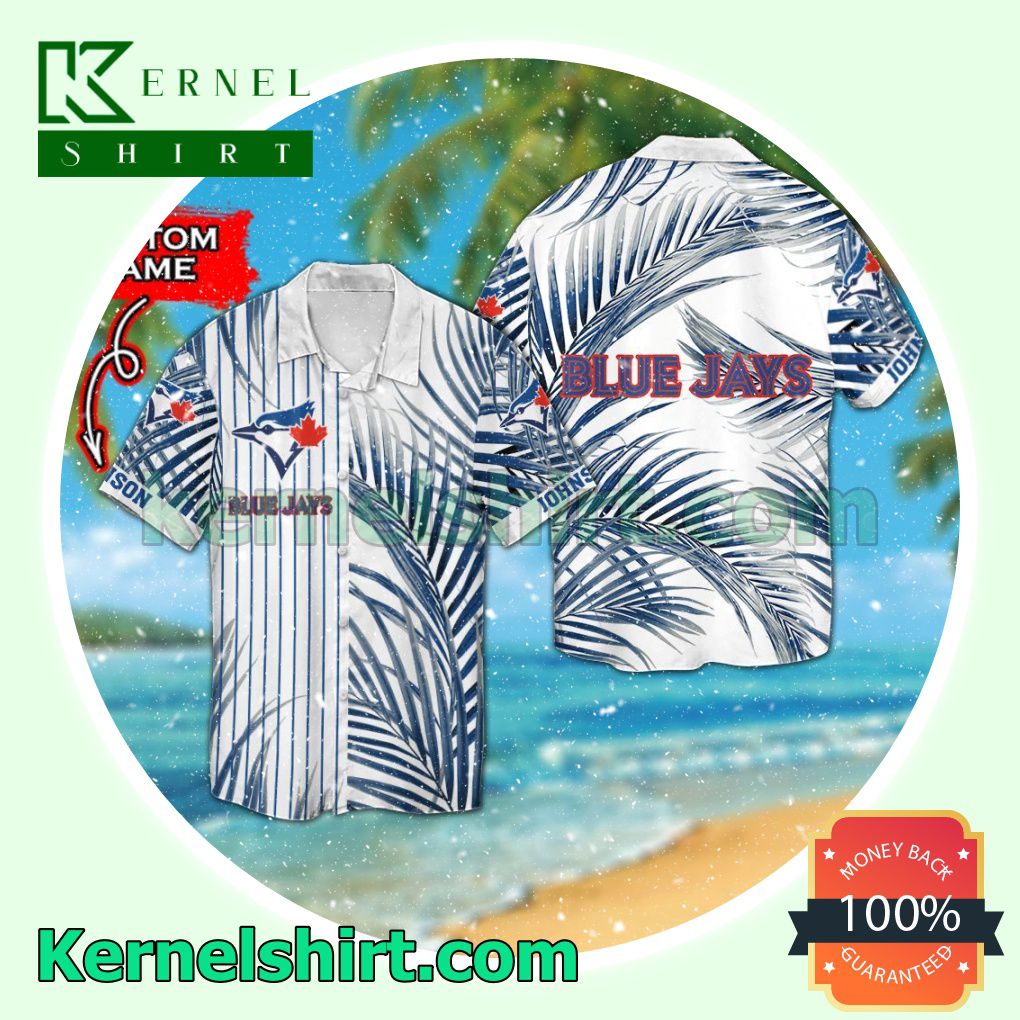 Personalized Toronto Blue Jays Summer Hawaiian Shirt