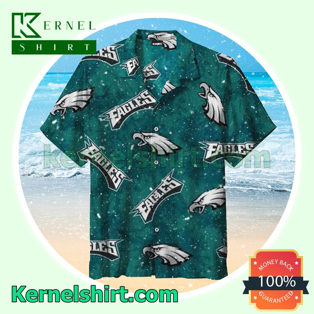 Philadelphia Eagles American Football Team Beach Shirt