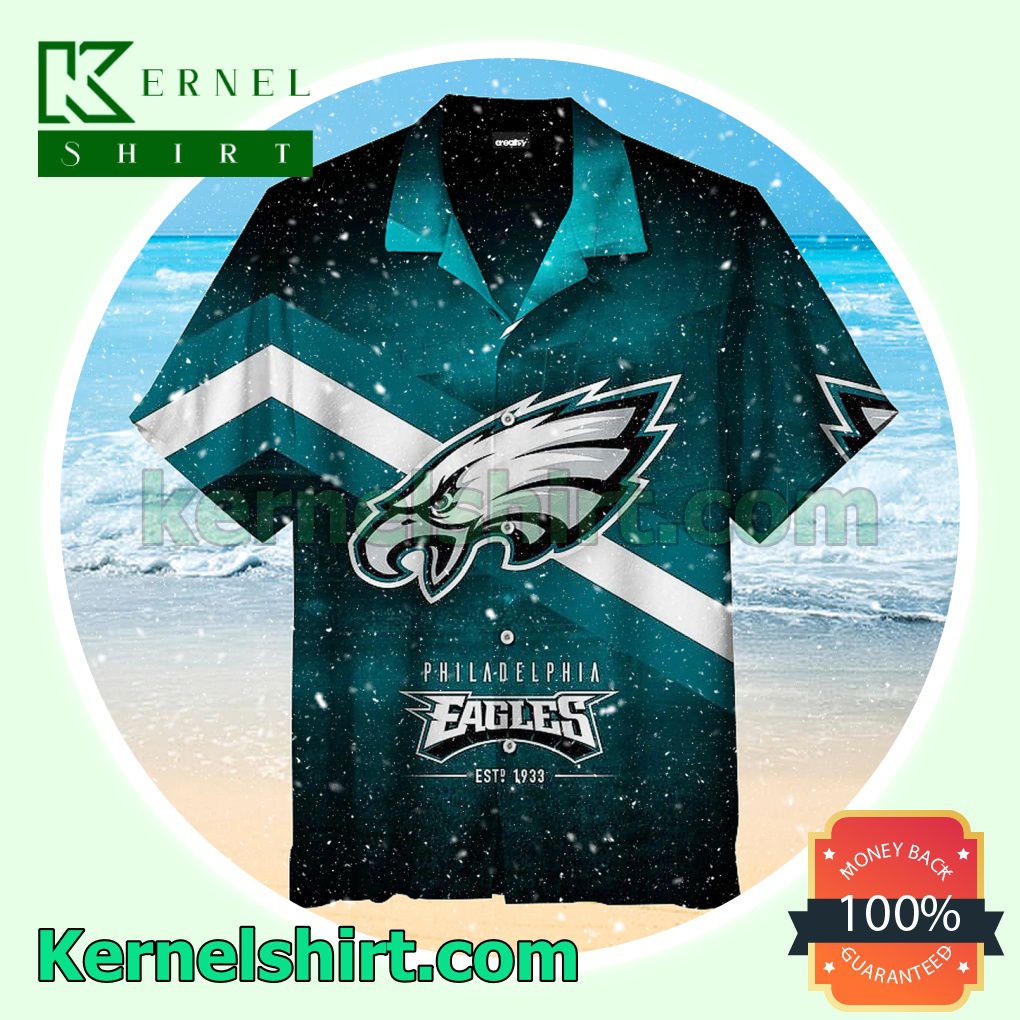 Philadelphia Eagles Nfl Est 1933 Beach Shirt