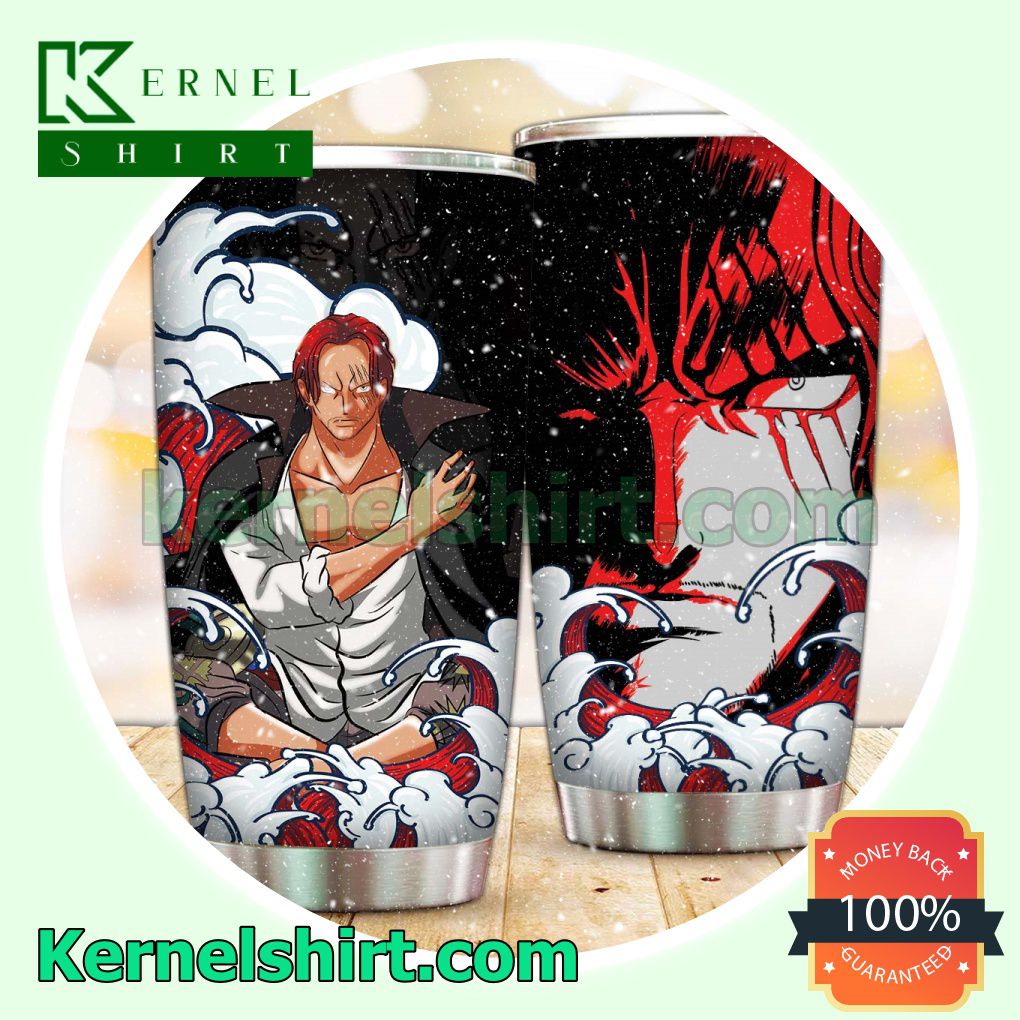 Red-haired Shanks One Piece Sublimation Tumbler