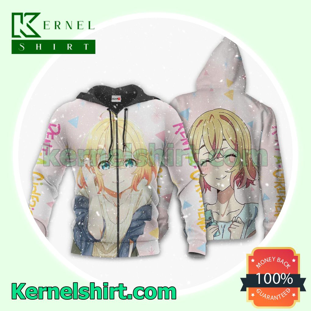 Rent A Girlfriend Mami Nanami Anime Fans Gift Hoodie Sweatshirt Button Down Shirts