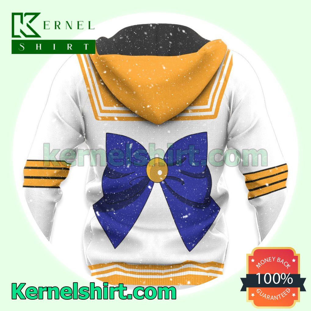 Sailor Venus Uniform Sailor Moon Anime Fans Gift Hoodie Sweatshirt Button Down Shirts x