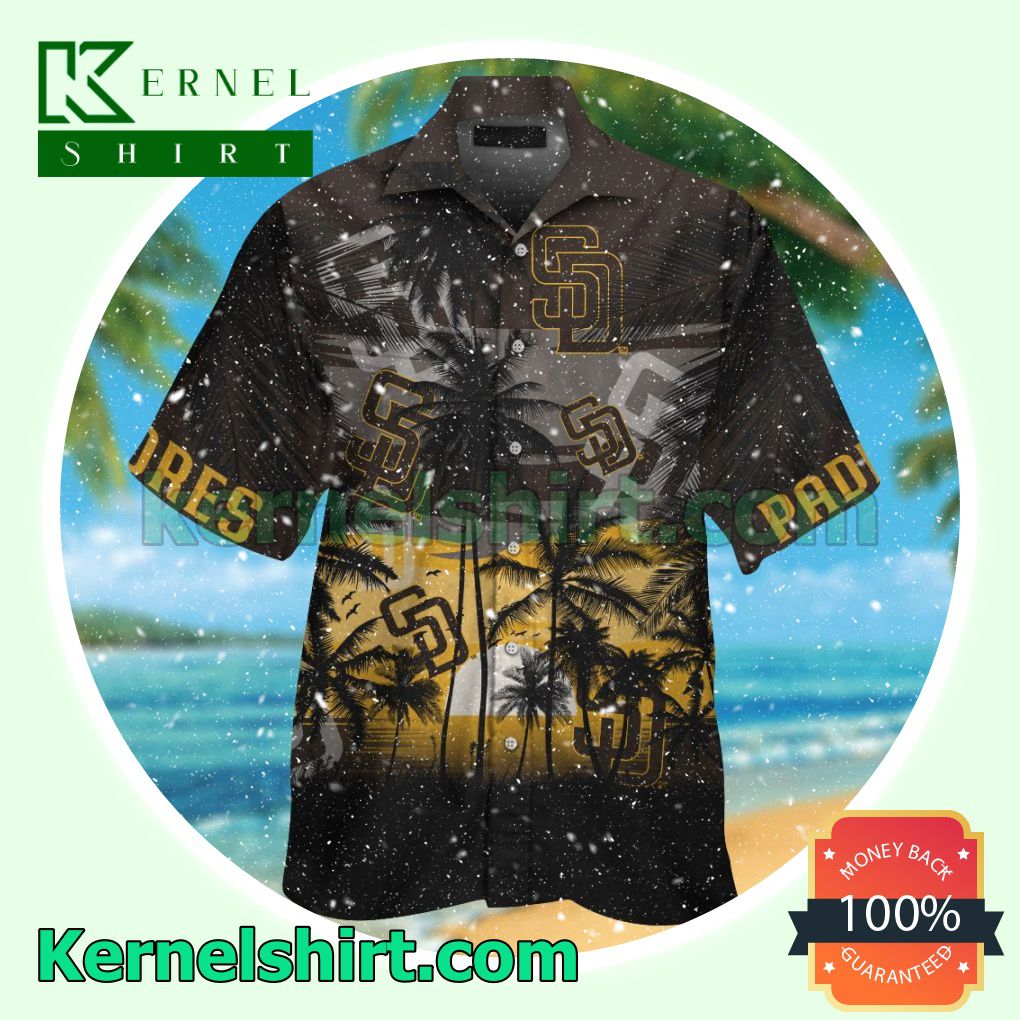 San Diego Padres Summer Hawaiian Shirt