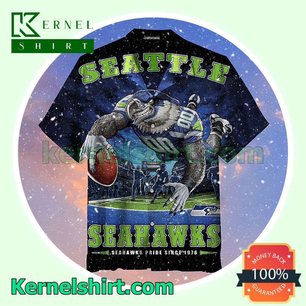 Seattle Seahawks Pride Since 1976 Beach Shirt