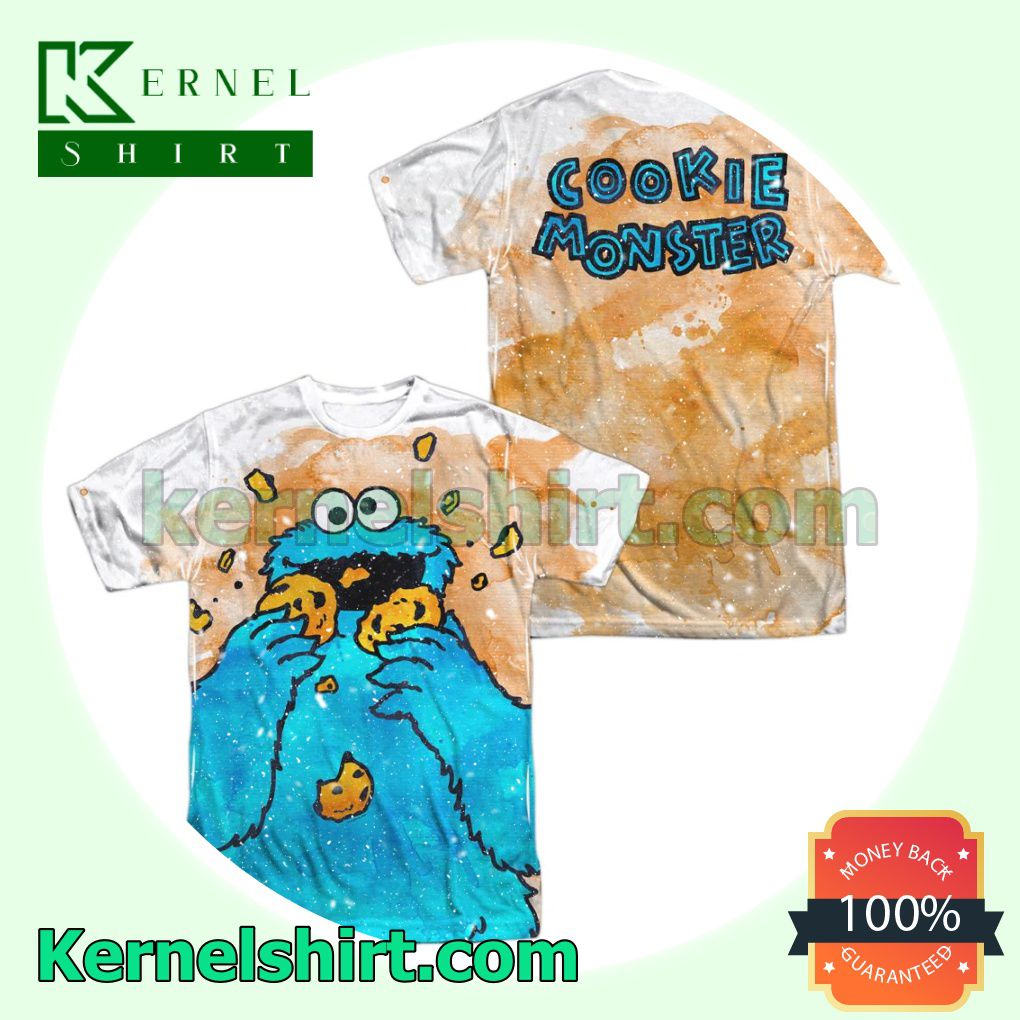 Sesame Street Cookie Crumbs Birthday Shirts